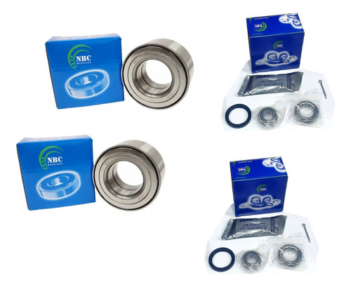 Kit Ruleman De Rueda Delantero Y Trasero Corsa Classic Fun
