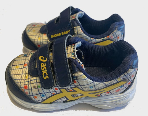 Tênis Infantil Asics Sugar Baby 2 Ts / Azul+branco No25