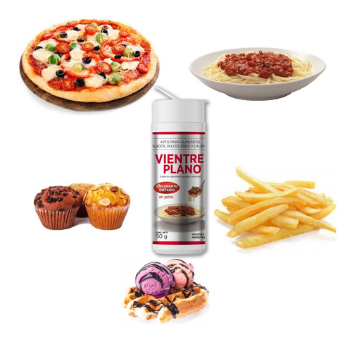 Vientre Plano Frasco X 50 G. Directo De Fábrica.