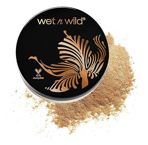 Wet N Wild Iluminador En Polvo Translucido Tono del maquillaje Hustle y glow