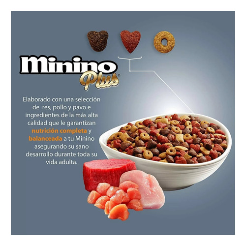 Minino Plus 10 Kg + Churu AtĂșn Con Camaron Sobre Con 4 Tubos