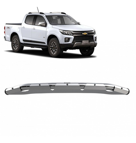 Defensa Baja Talampaya Cromada Chevrolet S10 2012 Al 2020