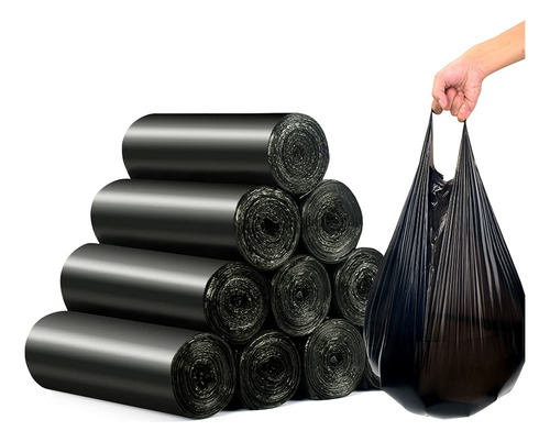 Pequenas Bolsas De Basura Negras, Bolsas De Basura Fuertes P