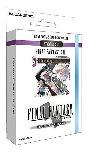 Square Enix Final Fantasy Xiii Tcg Arranque Cubierta (hielo 