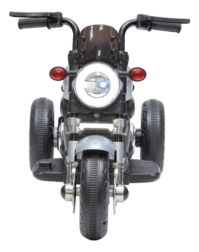 Mini Moto Elétrica Halei Cinza Prata 6v Zippy Toys Motinha Infantil