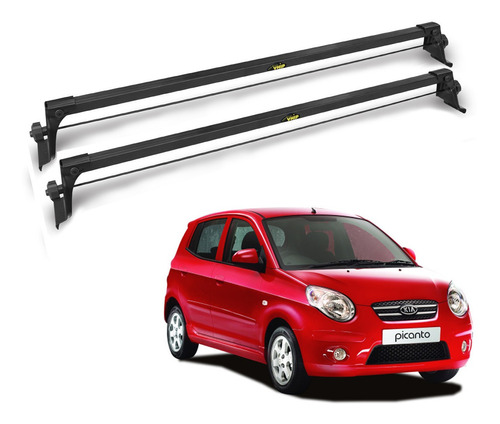 Rack De Teto Kia Picanto 2006 Fixado Entre As Portas