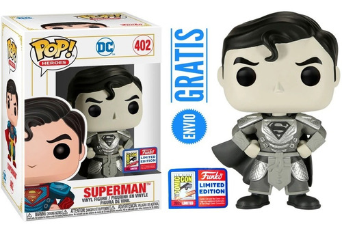 Superman -402- Funkopop San Diego Cómic Con Sdcc 2021 Intern