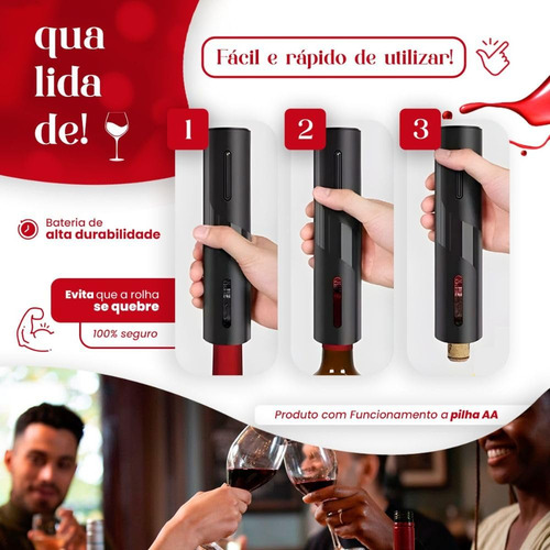 Kit De Abridor De Vino Eléctrico Con Accesorios Ideal For