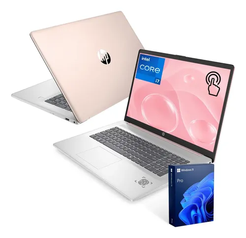 Notebook Hp 17,3 Com Tela Sensível Ao Toque Intel Core I7-1