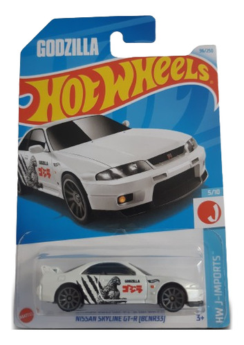 Hot Wheels Nissan Skyline Gt-r (bcnr33) Godzilla Edición 