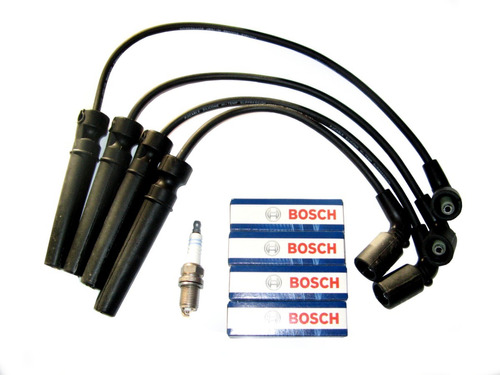 Cables Y Bujias Chevrolet Aveo 1.6 16v Bosch