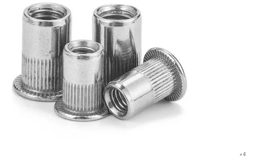 Tuercas De Remache Hilo M4 Aluminio 50 Pcs