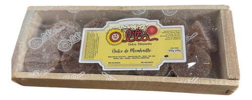 Bombones De Dulce De Membrillo Sin Tacc Olta X 20 Un X 30 Gr