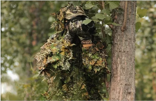 Roupa Camuflada Sniper, Airsoft, Caça Até 1.67 A 1.80 Metros