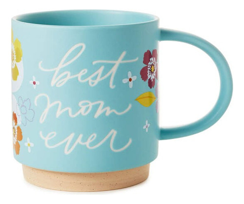 Taza Con Frase La Mejor Mama De Los Tiempos Color Multicolor Mom