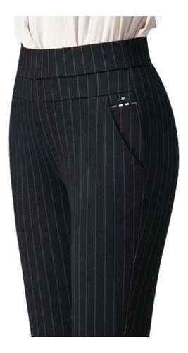 Pantalones De Cintura Elástica Para Mujeres Mayores