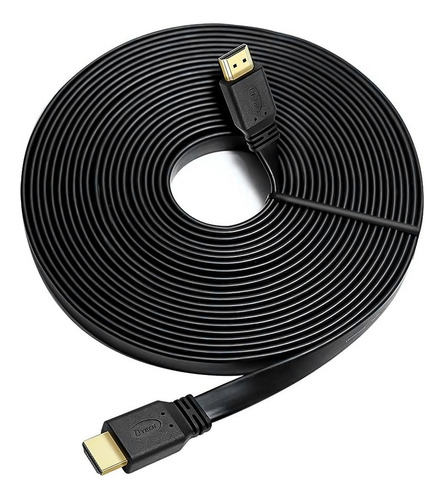 Cable Compatible Con Hdmi, Cable Plano 10 Metros - Otec