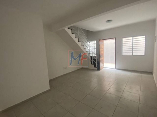 Imagem 4 de 10 de Ref: 6363 Linda Casa Em Condomínio Fechado Na Vila Antonieta Com 70 M², 2 Quartos, Sala, Cozinha, Banheiro, Lavabo, Vaga Coberta. - 6363