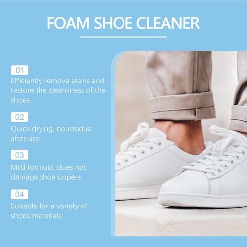 Limpiador En Seco Con Espuma, Limpiador De Zapatillas, Limpi