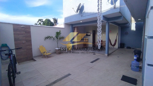 Imagem 2 de 12 de Casa 2 Quartos E Área Gourmet Em Unamar - Cabo Frio - 042jmp