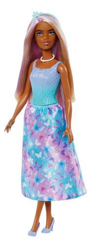 Barbie Fantasía Muñeca Doncella Vestido De Ensueño Azul