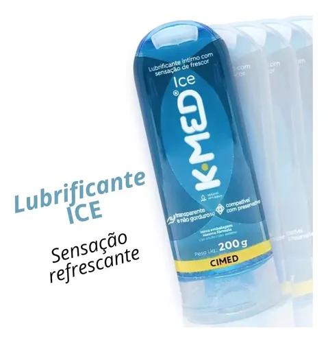 Lubricante íntimo K-med Ice Cold Sex Gel 200 g