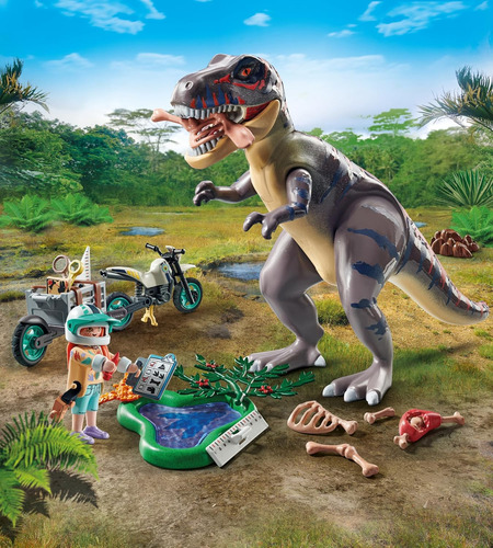 Playmobil Dinos: Caza Del T-rex