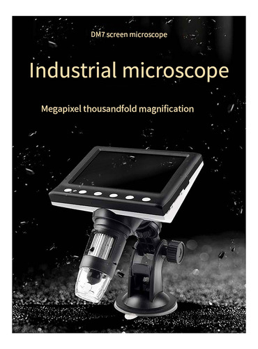 Microscopio Digital De 4,3 Pulgadas, Microscopio De Monedas