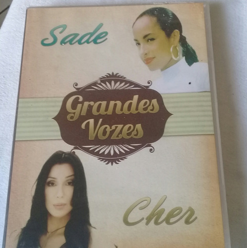 Dvd Sade = Cher Grandes Vozes (novo/lacrado)