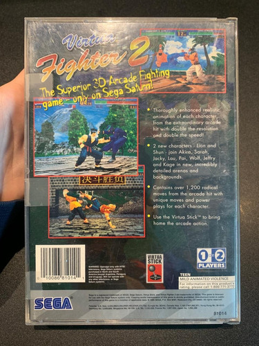 Virtua Fighter 2 Sega Saturn (Usado)