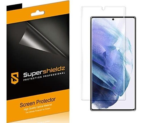 2 Films Protector Pantalla Para Samsung S22 Ultra Supershiel