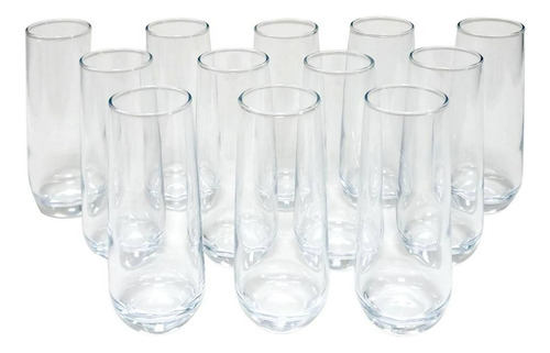 Copas De Champagne Sin Tallo Member's Mark 12 Pzas Color Vidrio