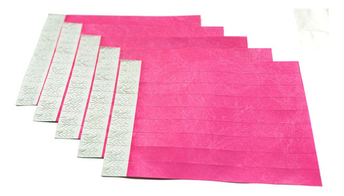Pulseras Identificación Tyvek Sin Impresión 1.250 Unidades