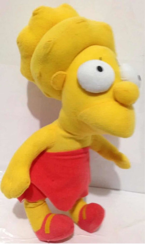 Peluche Lisa Simpson Original 33cm Usado Año 2005 17pa