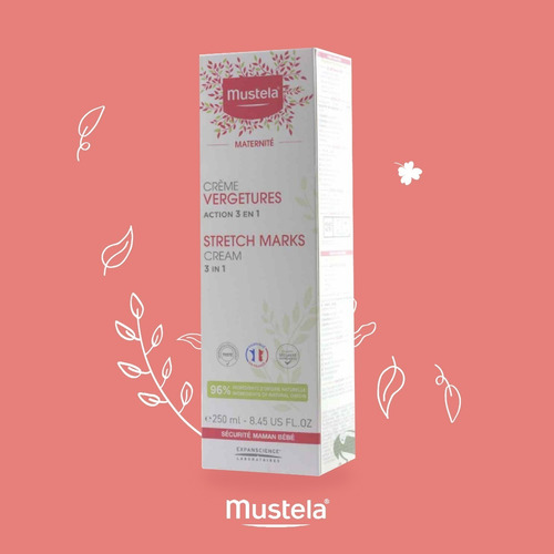 Mustela Maternidad Crema Anti Estrías 250 Ml Tubo