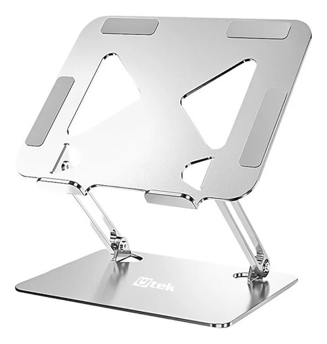 Soporte Para Notebook Utek Metalico Ut-sth180 Color Plateado