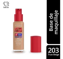Comprar Base de maquillaje líquida Rimmel London Lasting Finish 35HS Base de maquillaje líquida Rimmel London Lasting Finish 35HS tono 203 true beige - 30mL 30g