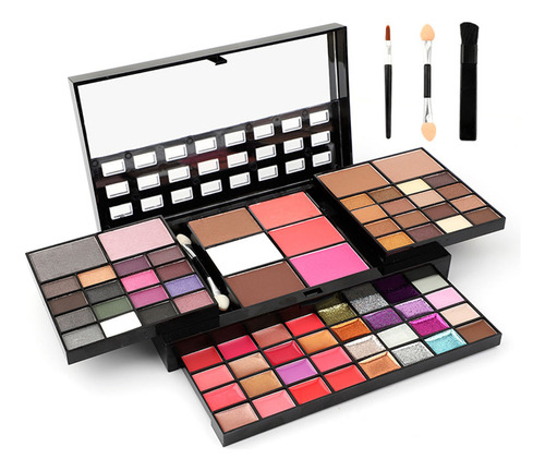 Kit De Maquillaje Todo En Uno, 74 Colores, Sombra De Ojos,