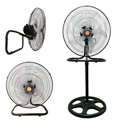 Ventilador 3 En 1 18 De Suelo/pared/mesa - 4 Colores