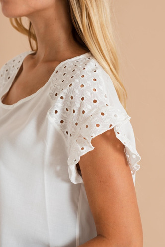 Imagen 5 de 5 de Blusa Broderie Nina
