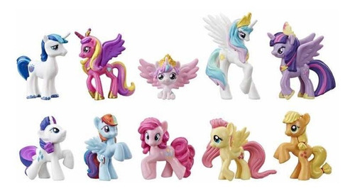 My Little Pony Arcoíris De Ecuestria Set De 10 Piezas