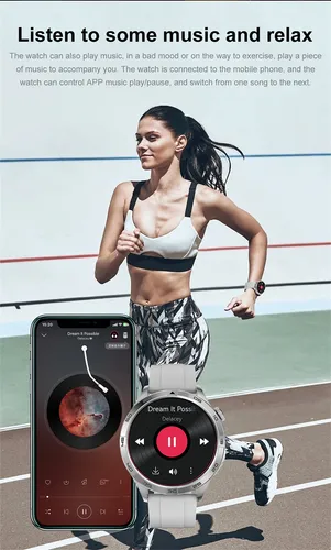 Reloj Inteligente Deportivo Dt5 Mate Bluetooth Call 200+