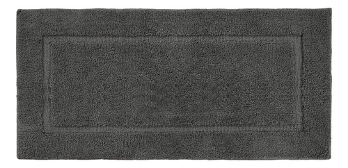 Alfombra De Baño Lane Linen, 60 X 120 Cm, Color Gris Absorbe