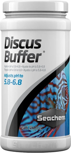 Seachem Discus Buffer 250g Baja Gh Ph Dureza General 5.8/6.8