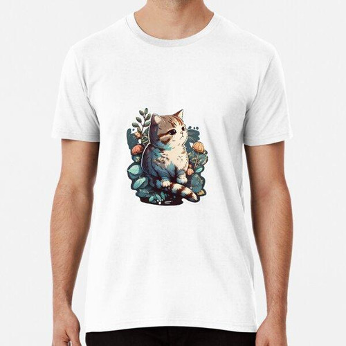 Remera Lindo Arte Para Gatos Mainecoon Algodon Premium