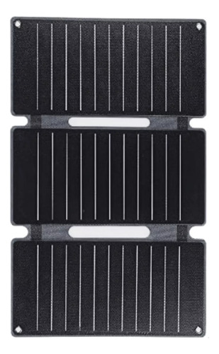 Mr. Gadgets Panel Solar Plegable Portátil 21w, Usb-a, Usb-c, Dc, Policristalino, Impermeable Ip67 Para Camping, Senderismo, Mochilero, Cargador
