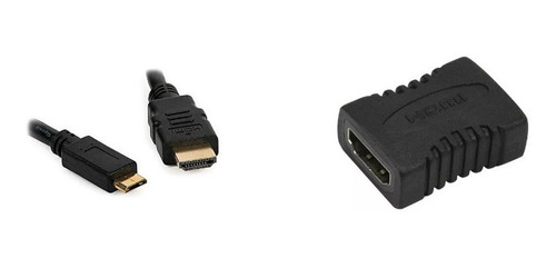 Cabo Hdmi Para Nikon D7000 D5100 D3100 + Emenda Hdmi