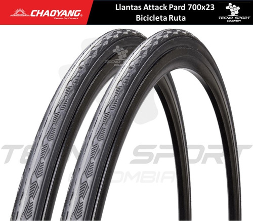 Imagen 4 de 5 de Llanta Bicicleta Chaoyang Rin 700x23 Coraza Ruta X 2unidades