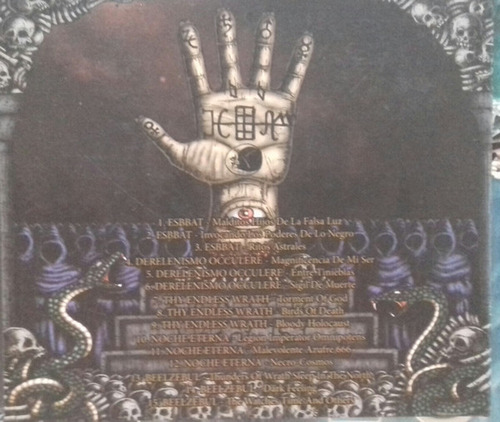 Esbbat / Derelenismo Occulere / 4 Way Split Cd Deluxe Black