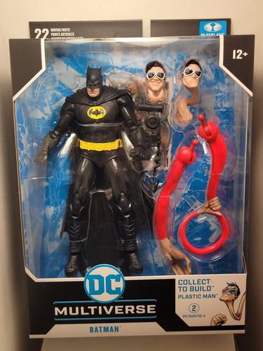 Batman- Jla- Dc Multiverse- ( Collect To Build Plastic Man) (Usado)